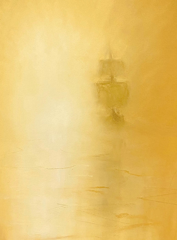 &quot;Privateer&quot; pastel painting by Stephen Fuller.