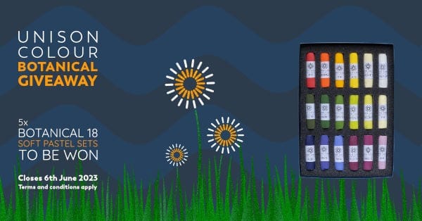 The Unison Colour Botanical Giveaway promotional design.