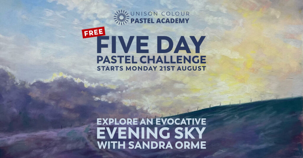 5 Day Pastel Challenge: Explore An Evocative Evening Sky with Sandra Orme 2