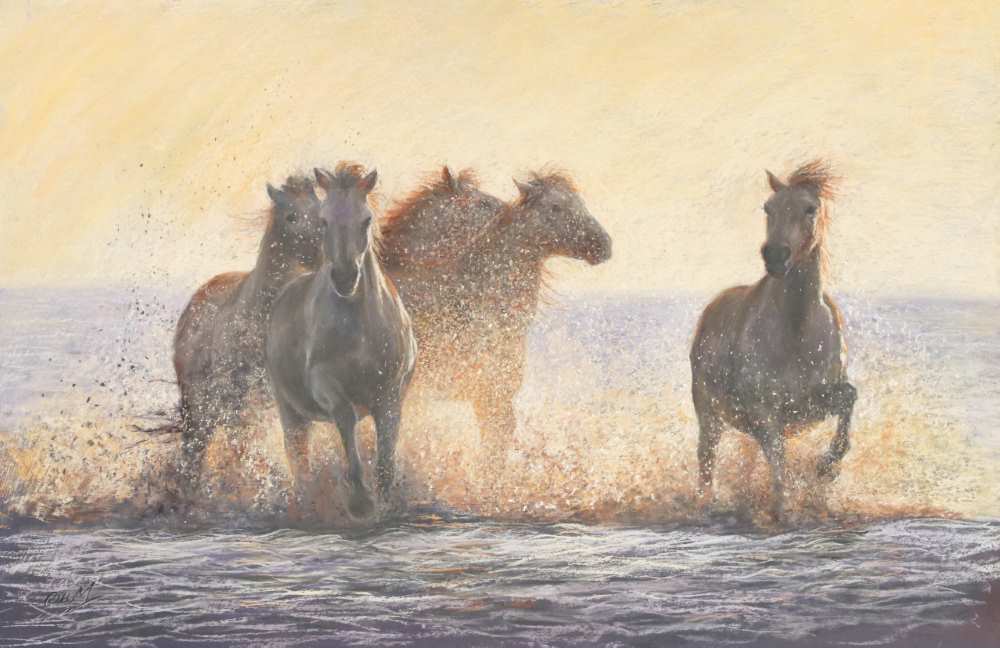 Equestrian Artists and their use of Soft Pastels 4