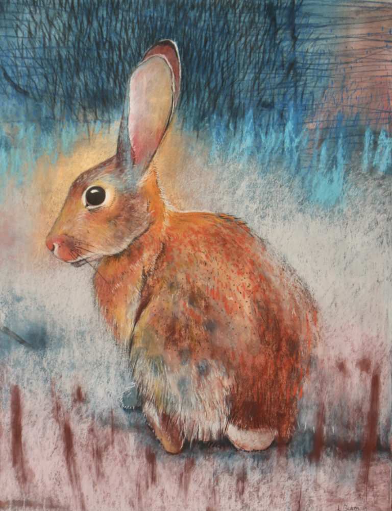 21023 100x80 cm a konijn kopieby loes botman