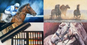 Equestrian artists and their use of soft pastels by rebecca de mendonca feat