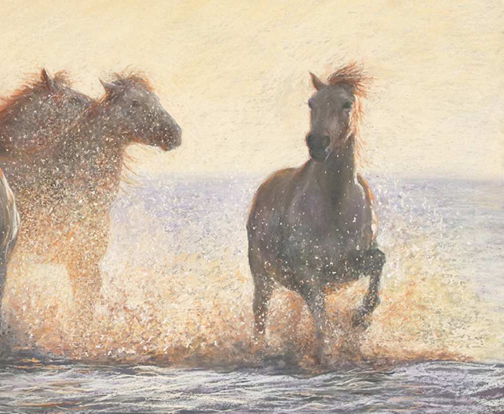 Equestrian Artists and their use of Soft Pastels 3