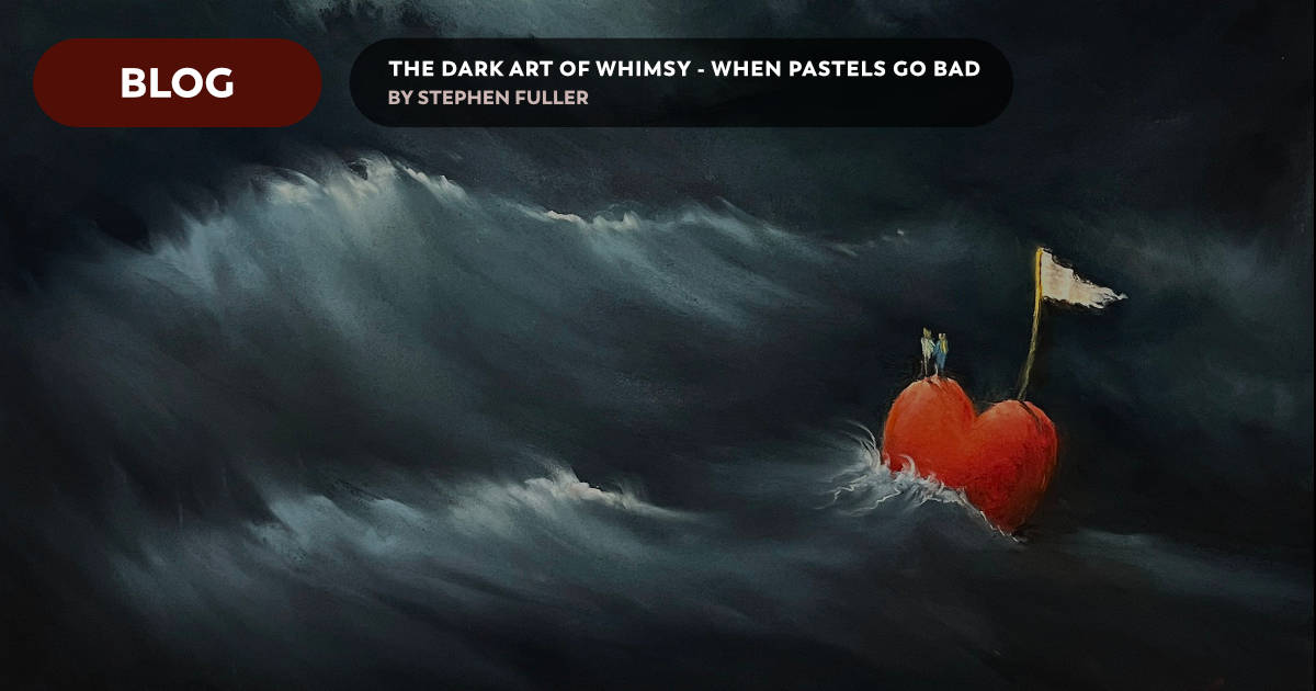 The Dark Art Of Whimsy When Pastels Go Bad, by Stephen Fuller