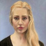 Portrait of a young women with lynn howarth feat