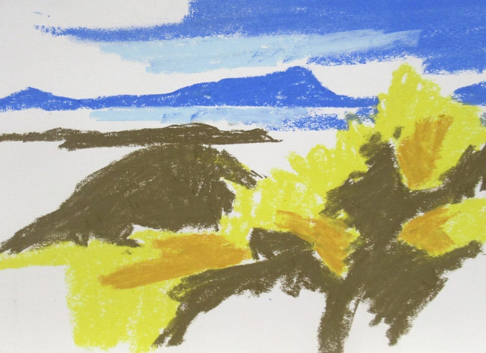 Working with a limited colour palette with liz myhill