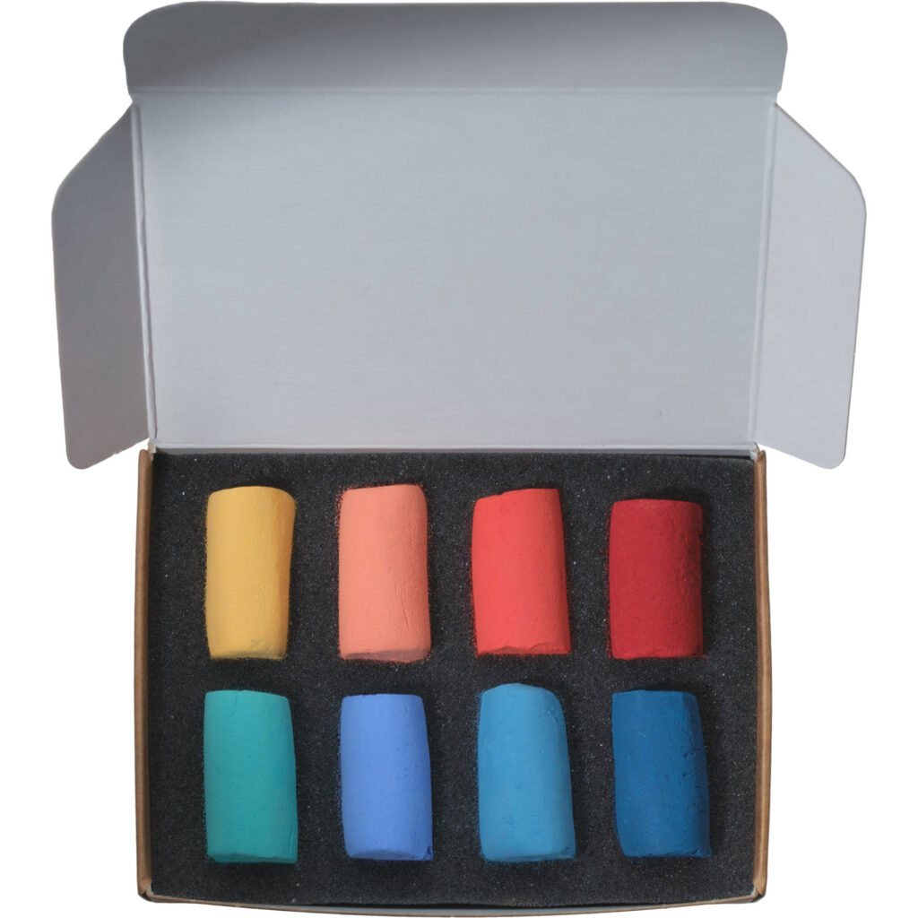 Open box of the Sumer 8 Half Stick set.