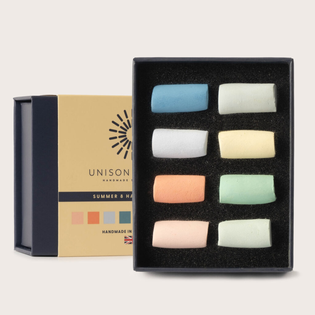 Summer 8 half stick soft pastel set 1