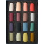 An open box of the Ginny Elston Veratility 16 Half Stick Set.