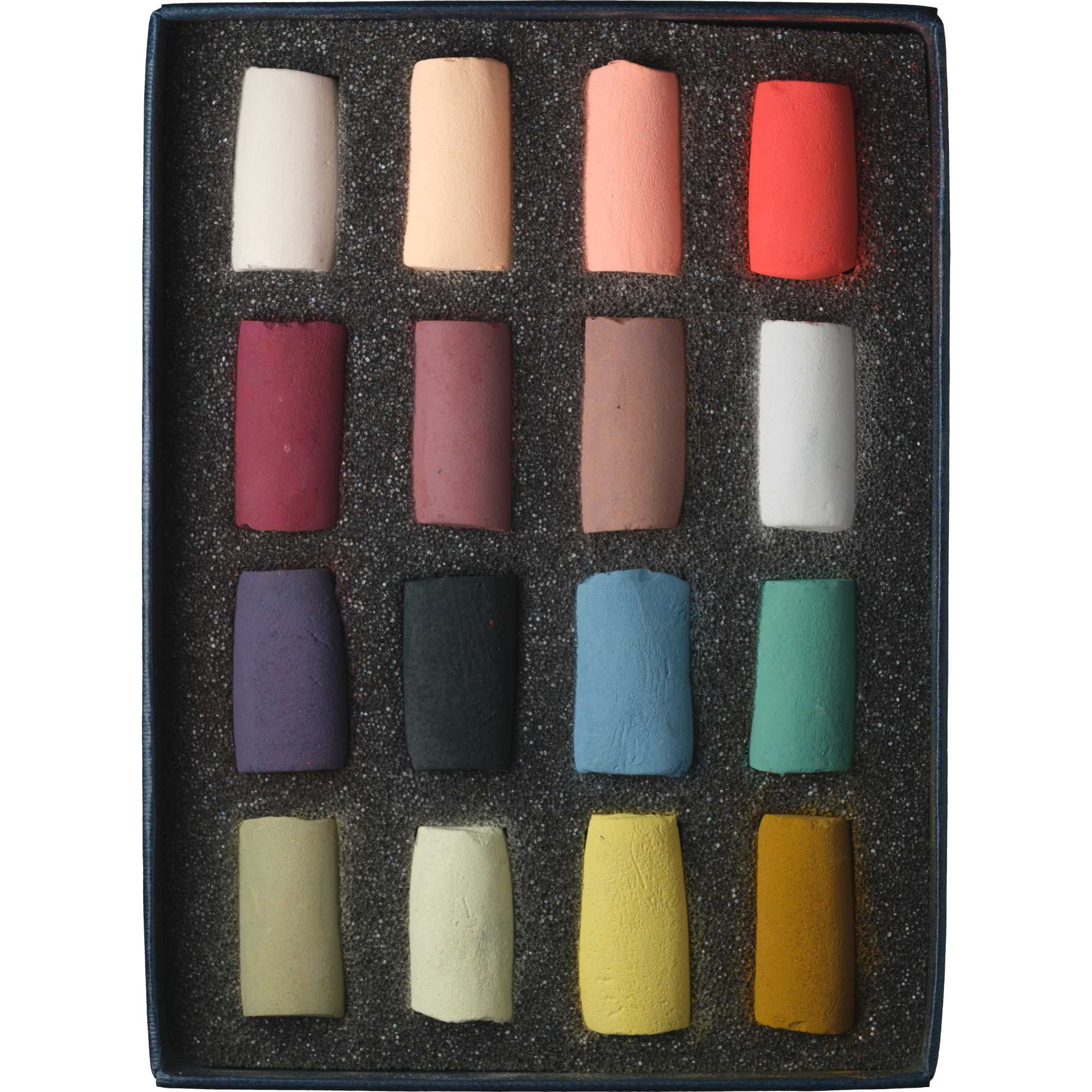 An open box of the Ginny Elston Veratility 16 Half Stick Set.