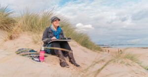 Would you like a soft pastel painting workshop in cornwall feat