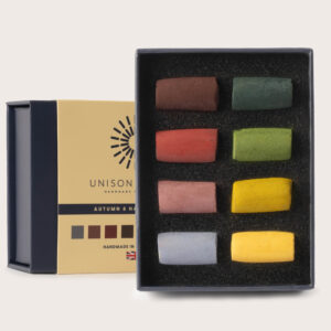 Autumn 8 half stick soft pastel set 1