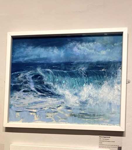 Soft Pastel painting 'The Tempest' by Elena Degenhardt.