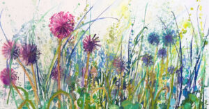 Abstract flower walkthrough with judy tate feat