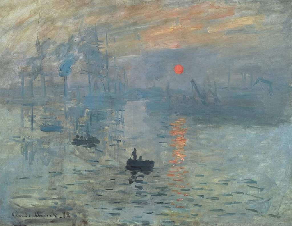 Claude Monet, Impression, Sunrise, 1872