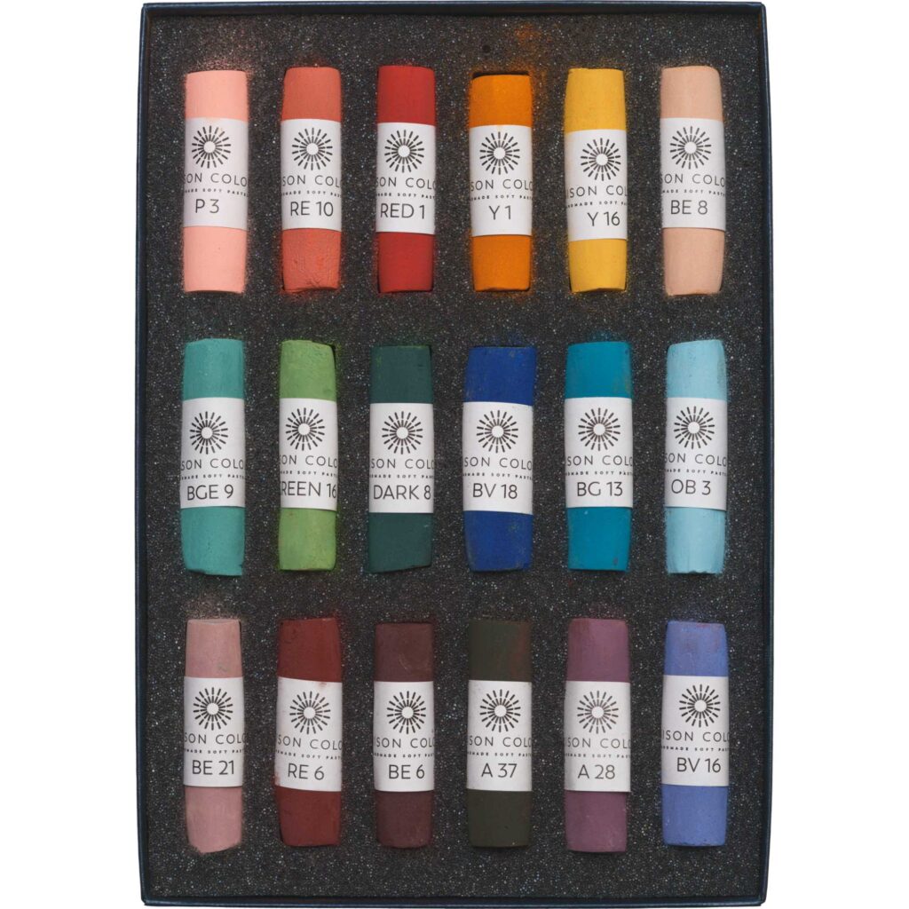Heritage 18 soft pastel set 1