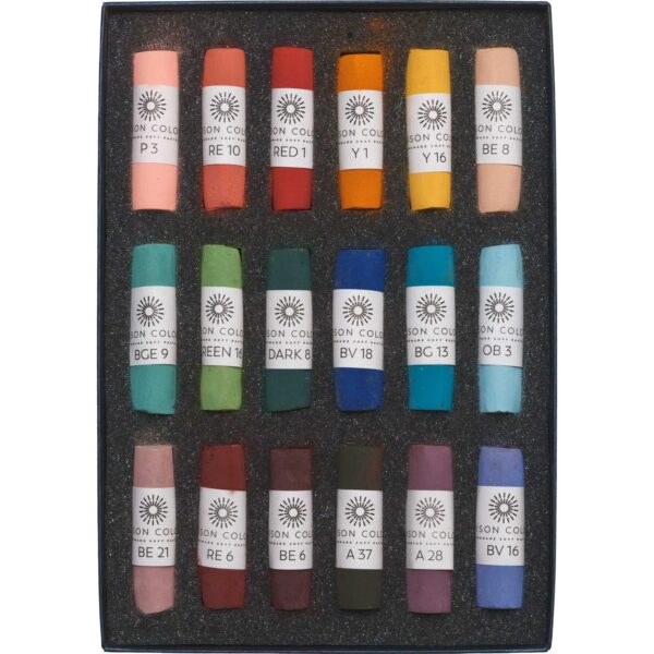 Heritage 18 soft pastel set 1