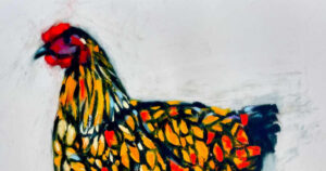 The first time i painted a chicken by peter force feat