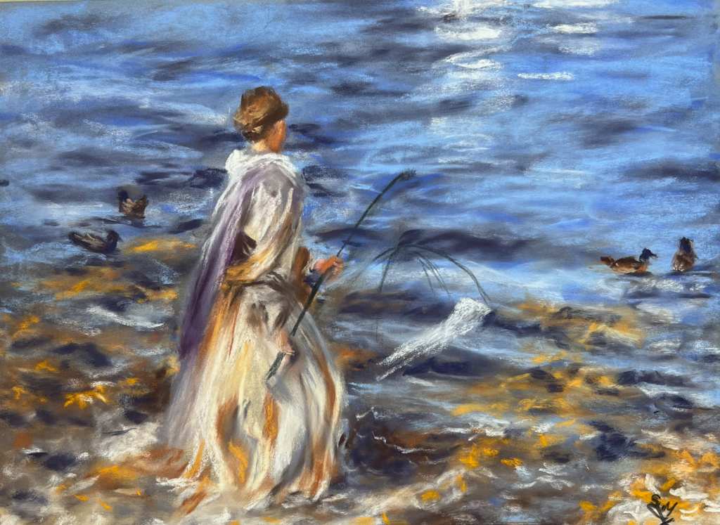 The finished master copy.