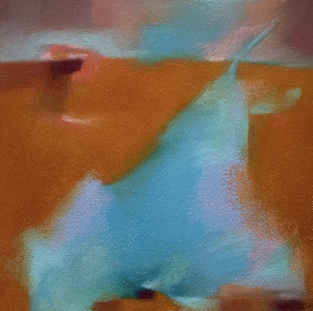 Kristin's painting from her first exhibition.