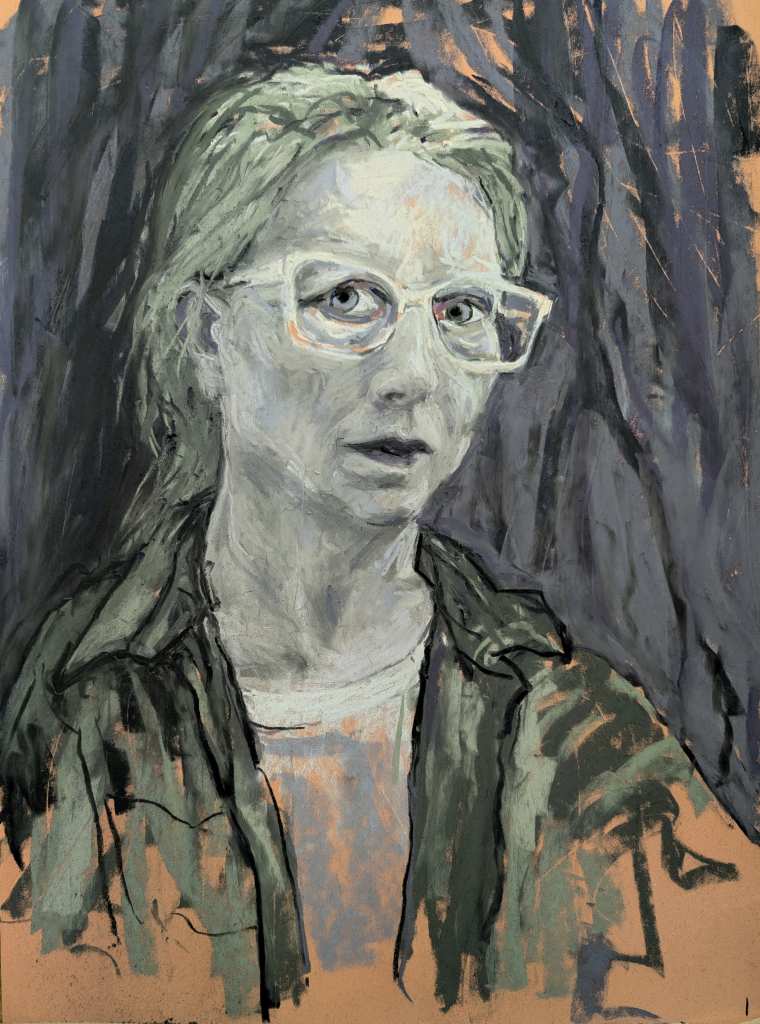 Rhonda's self portrait using the Grey 1-18 set.