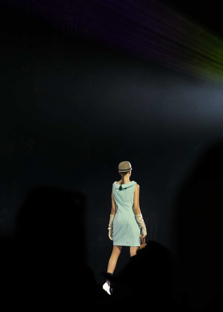 Catwalk at london fashion week by becca geden