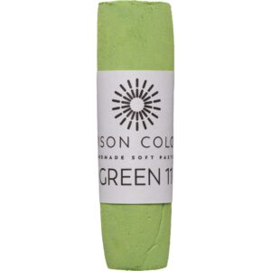 Green 11 single soft pastel stick.