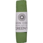 Green 16 single soft pastel stick.