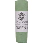 Green 4 single soft pastel stick.