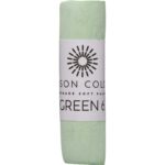 Green 6 single soft pastel stick.