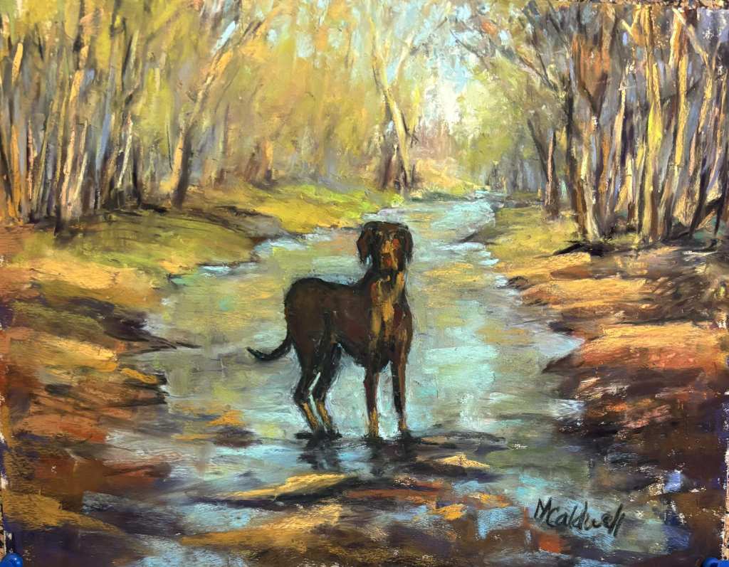 Painting by mary smith caldwell