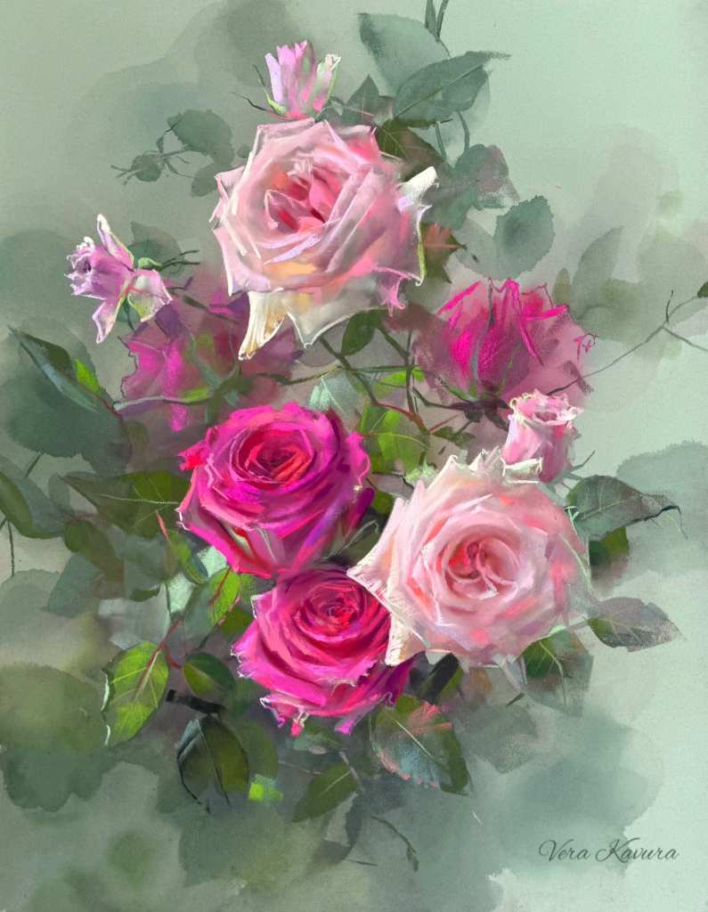 Whispers of Roses by Vera Kavura