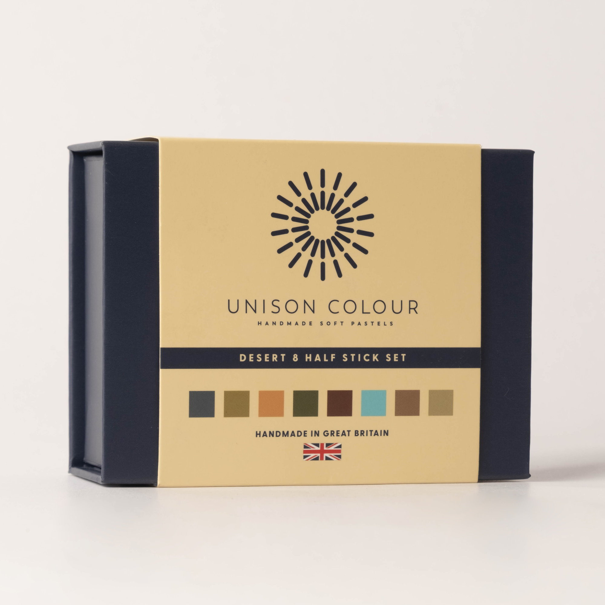 Desert 8 half stick soft pastel set 3