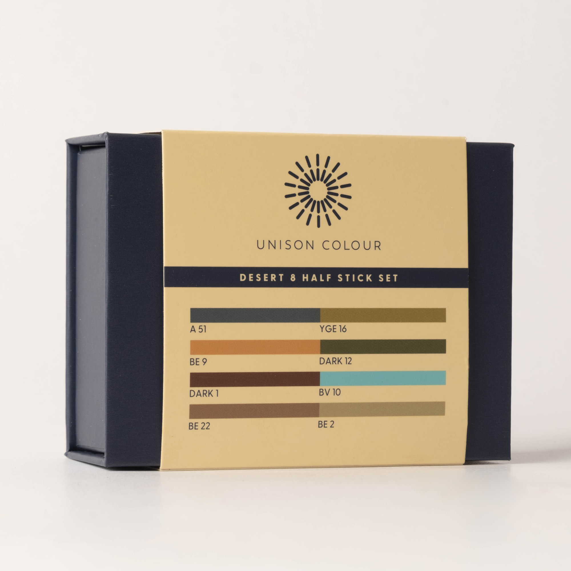 Desert 8 half stick soft pastel set 5