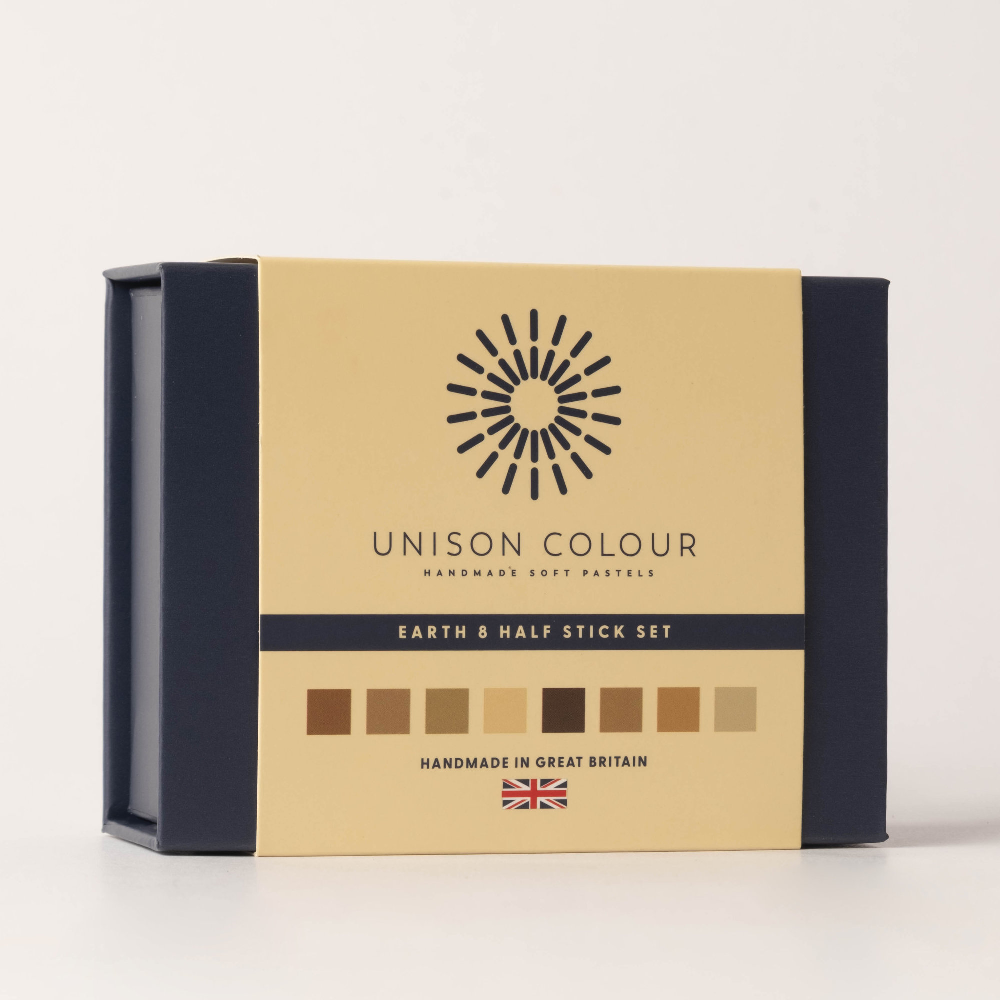 Earth 8 half stick soft pastel set 3