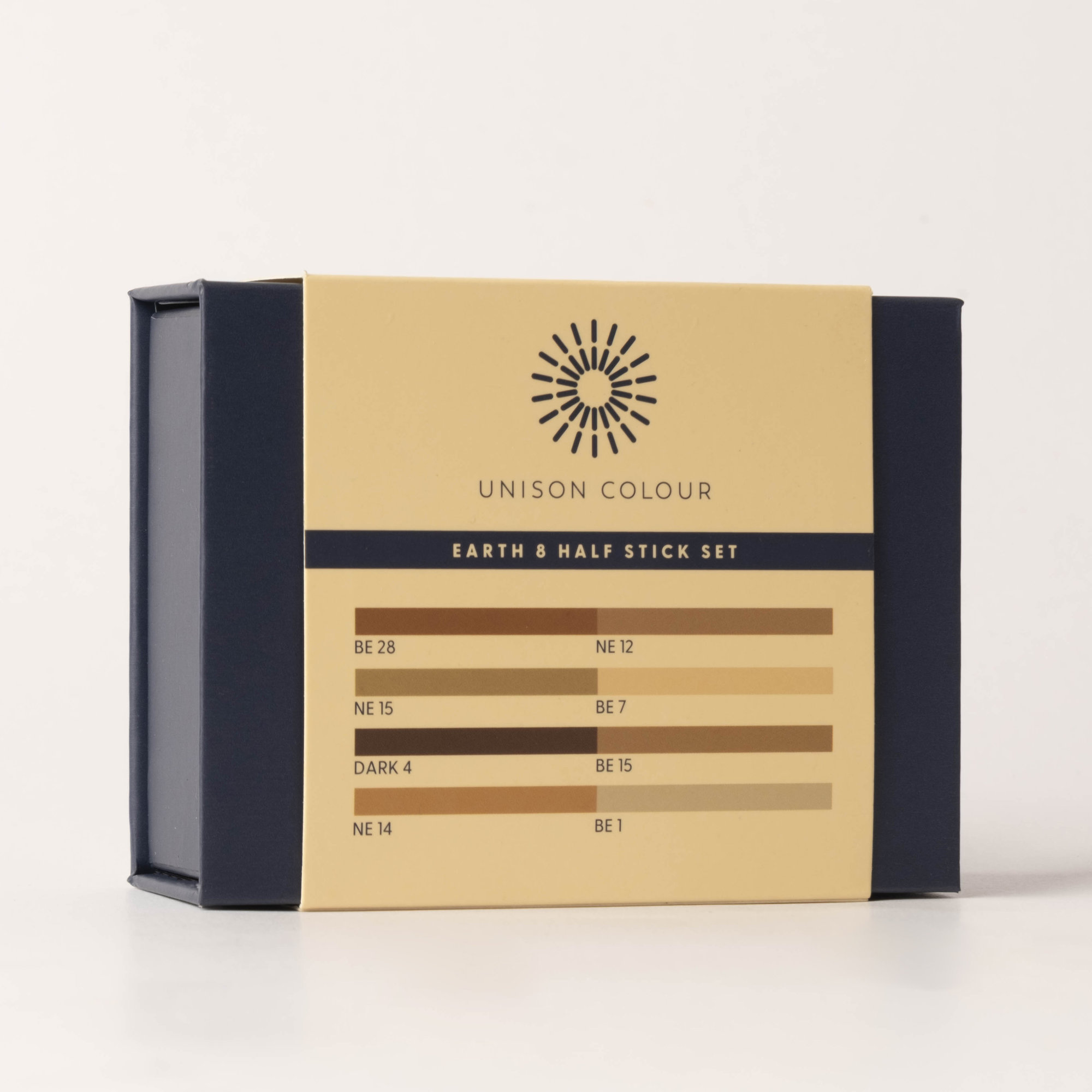 Earth 8 half stick soft pastel set 5