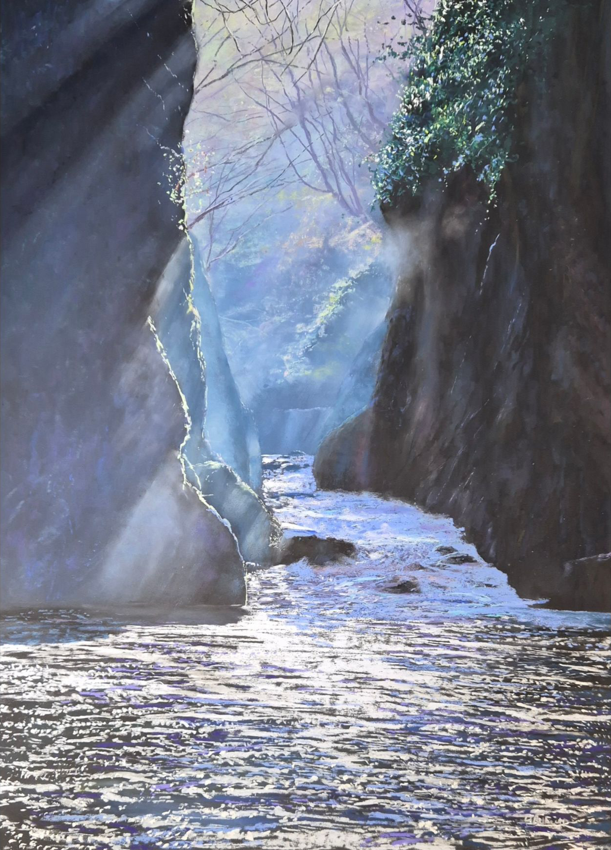 A quiet moment at fairy glen by dave roberts