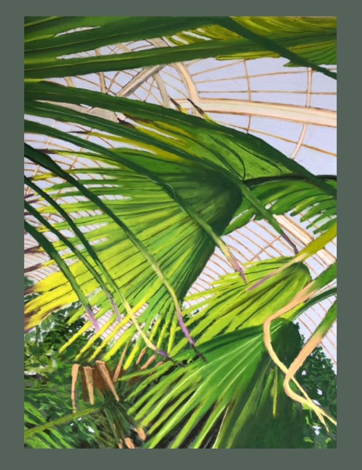 The palm house at kew gardens by angela bell
